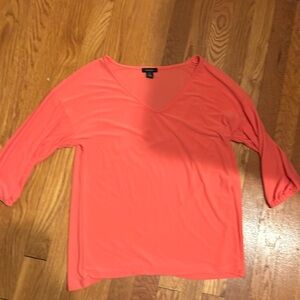 NWOT Coral 3/4 sleeve top from Nordstrom